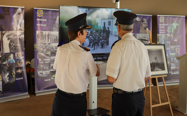 Launch of Garda Centenary Photographic Archive 1922-2022 on 13/7/22