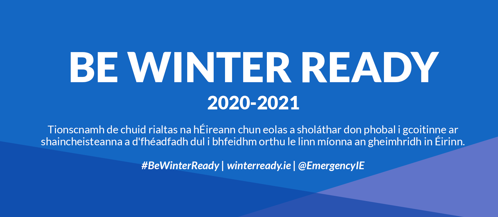 Winter ready 2020 Irish