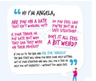 “Ask for Angela” initiative