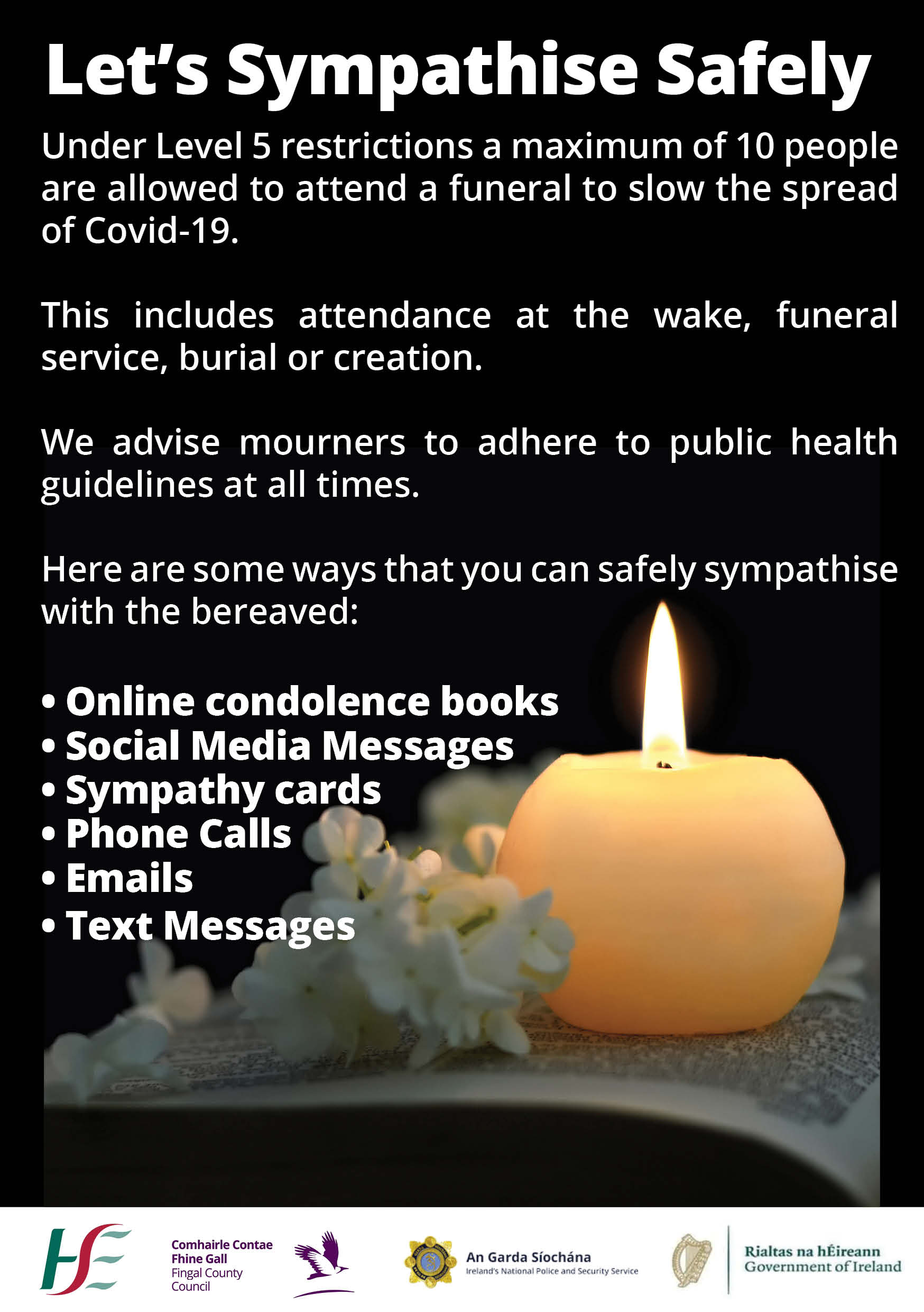 Funerals poster v2